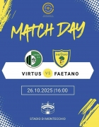 Il Faetano sfida la Capolista Virtus - LG Sports&Management