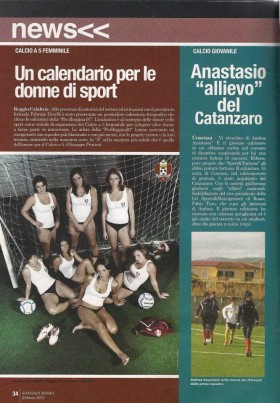 "Sport&Turismo" (CALABRIA) -Gennaio 2012- - LG Sports&Management