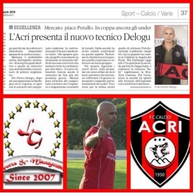 Mister Delogu ad Acri !! - LG Sports&Management