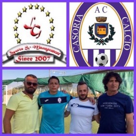 Capasso con i Viola del Casoria Calcio - LG Sports&Management