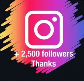 .. 2500 FOLLOWERS SU INSTAGRAM .. !! - LG Sports&Management