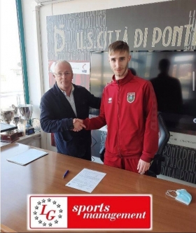 Ravelli firma il suo primo contratto da Prof !! - LG Sports&Management