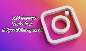 .. 3500 FOLLOWERS SU INSTAGRAM .. !! - LG Sports&Management