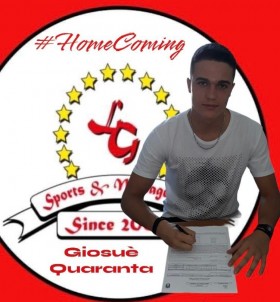 Home Coming del Portierone Quaranta !! - LG Sports&Management