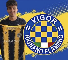 Piersanti firma con la Vigor Rignano - LG Sports&Management