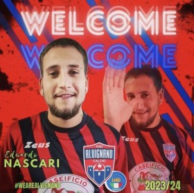 Nascari sceglie i rosso-blu dell'Alvignano - LG Sports&Management