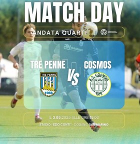 Tre Penne - Cosmos per i Quarti di Coppa - LG Sports&Management