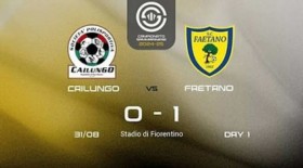 Cailungo-Faetano: 0-1 - LG Sports&Management