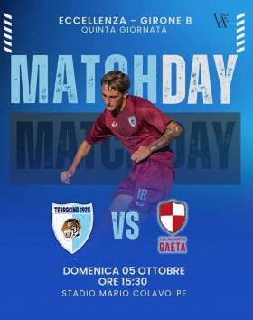 Vittoria dei biancocelesti del Terracina - LG Sports&Management